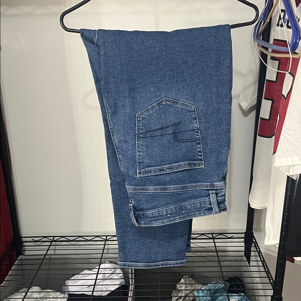 woman’s Blue Jeans